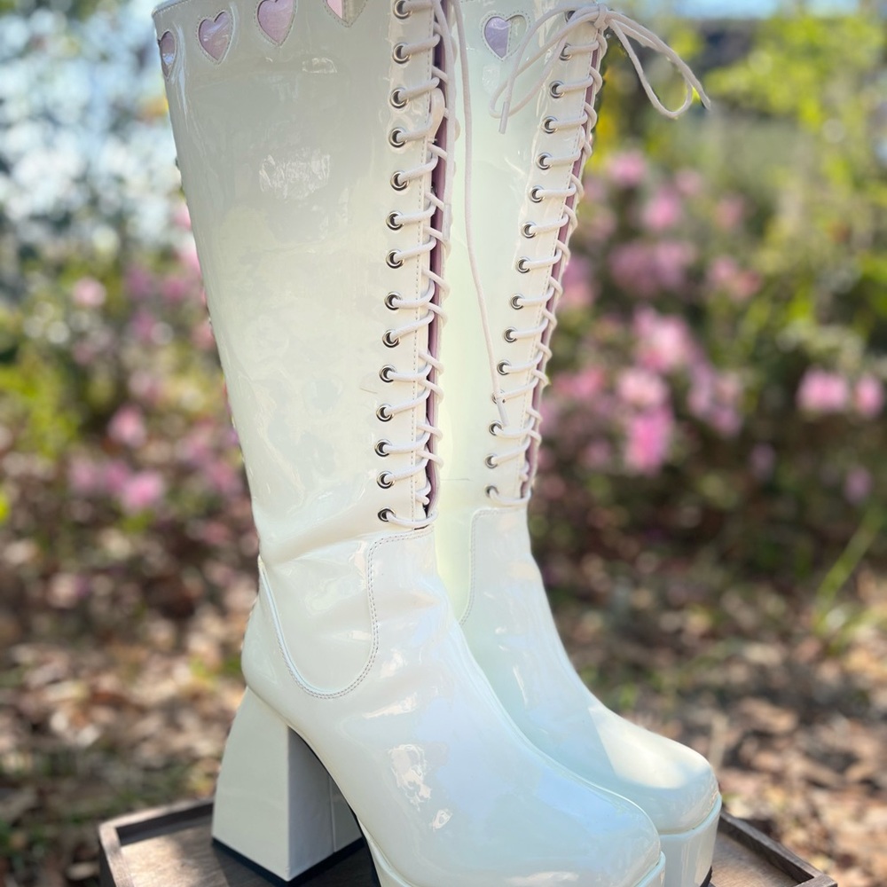 Dolls Kill x Sugar Thrillz WALK OVER YOU Platform Boots